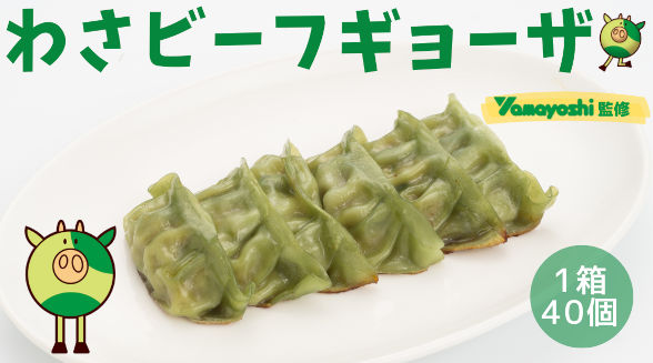 わさビーフギョーザ