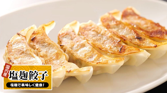 塩麹餃子